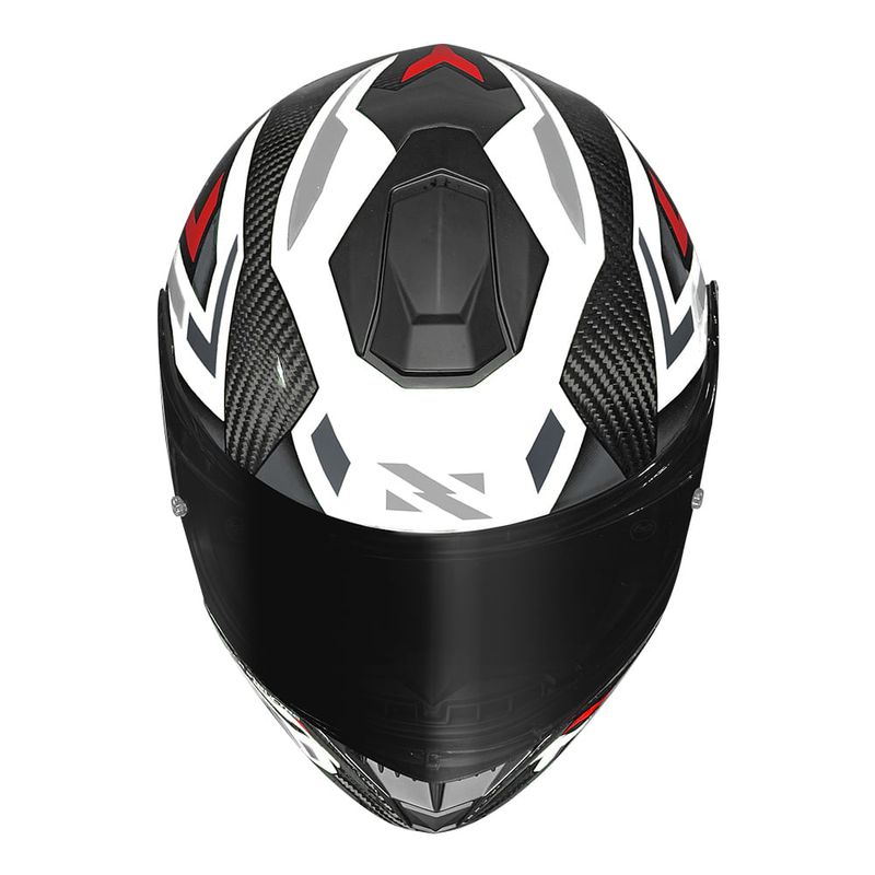 CAPACETE NORISK CARBON R SPOT BRANCO