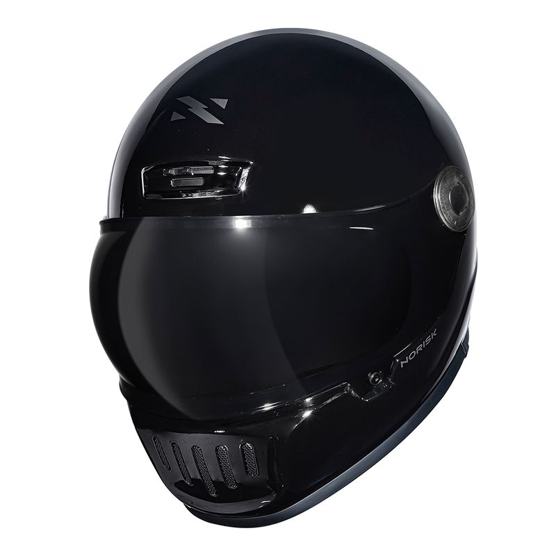 CAPACETE V8 MONOCOLOR PRETO