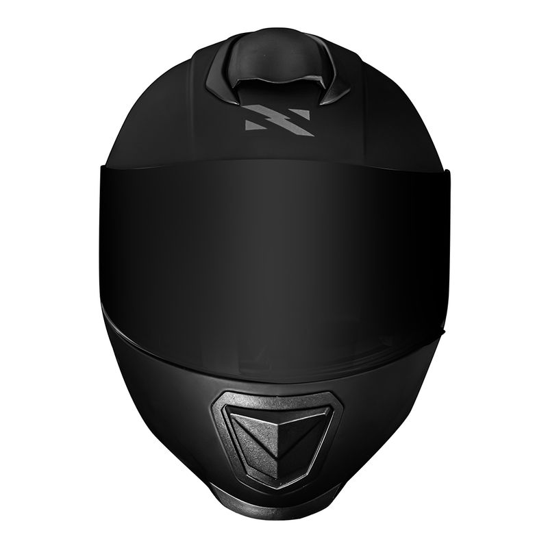 CAPACETE RAZOR MONOCOLOR FOSCO BLACK EDITION