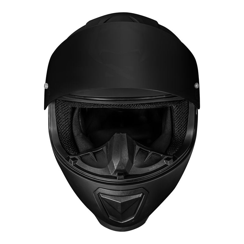 CAPACETE RAZOR MONOCOLOR FOSCO BLACK EDITION