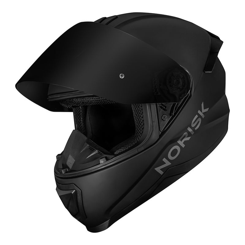 CAPACETE RAZOR MONOCOLOR FOSCO BLACK EDITION