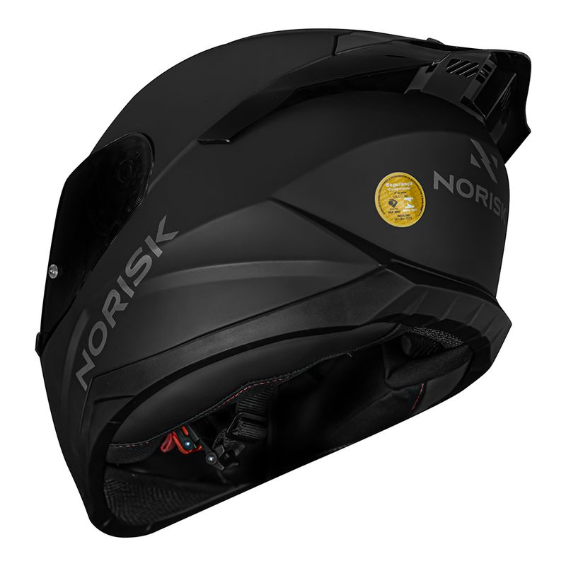 CAPACETE RAZOR MONOCOLOR FOSCO BLACK EDITION
