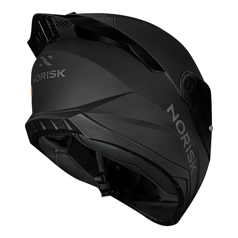 CAPACETE RAZOR MONOCOLOR FOSCO BLACK EDITION
