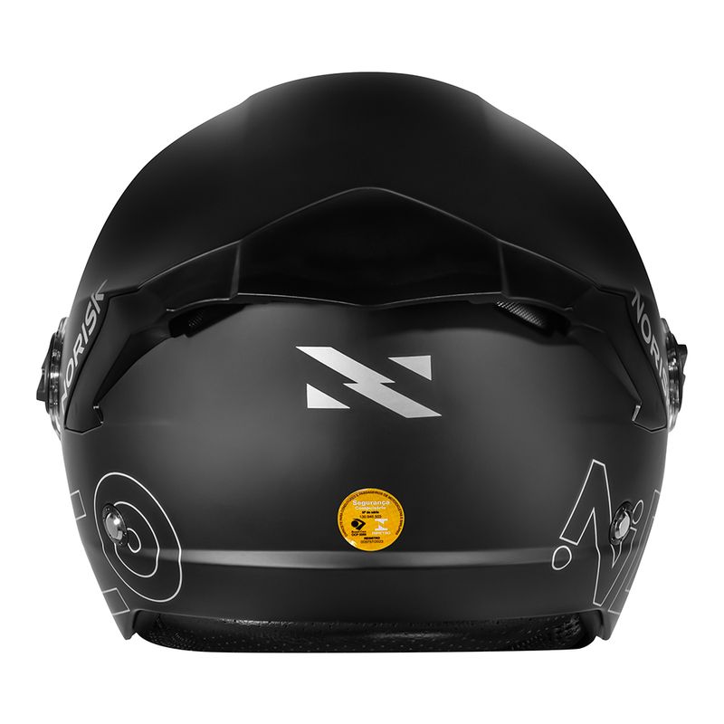 CAPACETE NEO MONOCOLOR PRETO FOSCO
