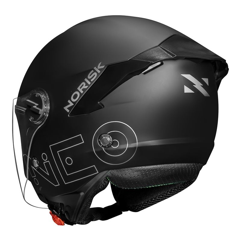 CAPACETE NEO MONOCOLOR PRETO FOSCO