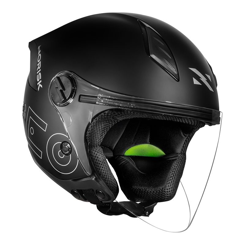 CAPACETE NEO MONOCOLOR PRETO FOSCO