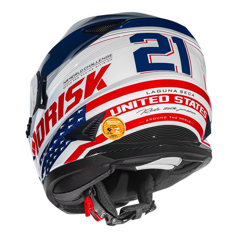 CAPACETE SOUL II GRAND PRIX USA