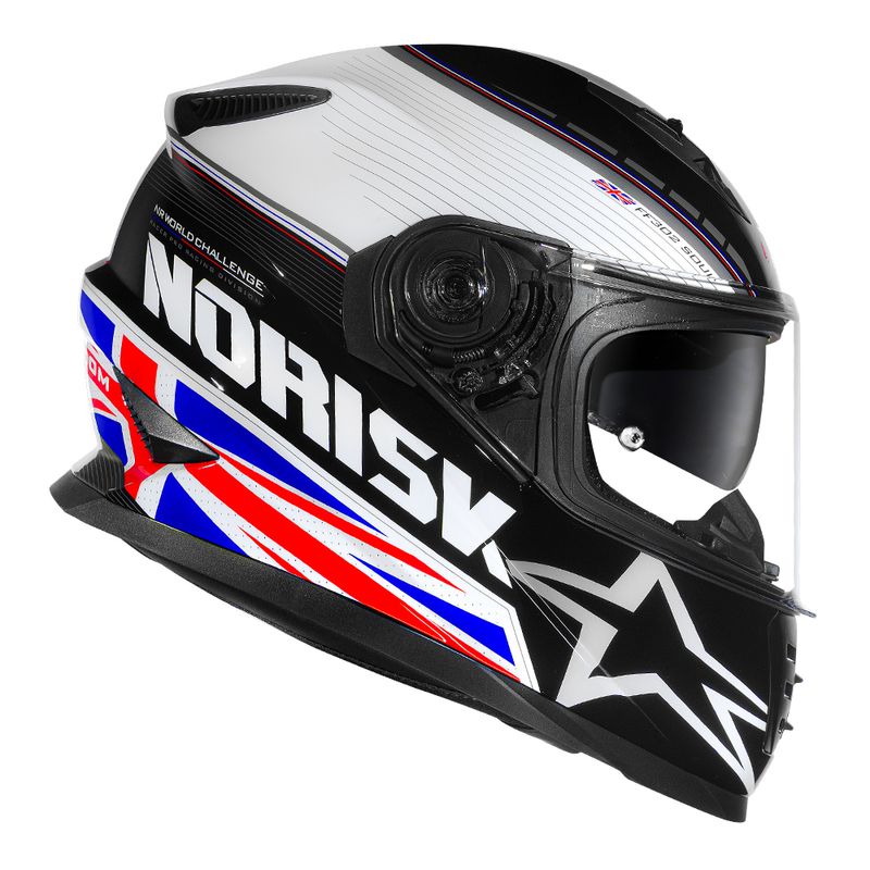 CAPACETE SOUL II GRAND PRIX UNITED KINGDOM