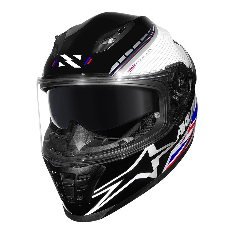 CAPACETE SOUL II GRAND PRIX UNITED KINGDOM