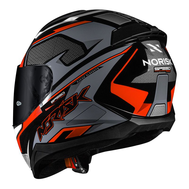 CAPACETE RAZOR SPEEDMAX LARANJA