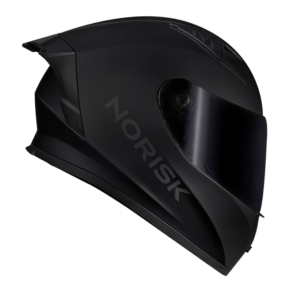 FLOW CAPACETE MONOCOLOR PRETO FOSCO