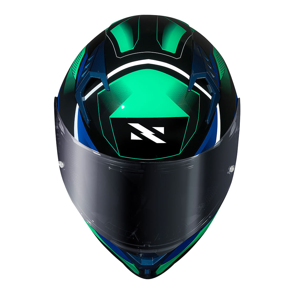 CAPACETE FLOW PULSE VERDE