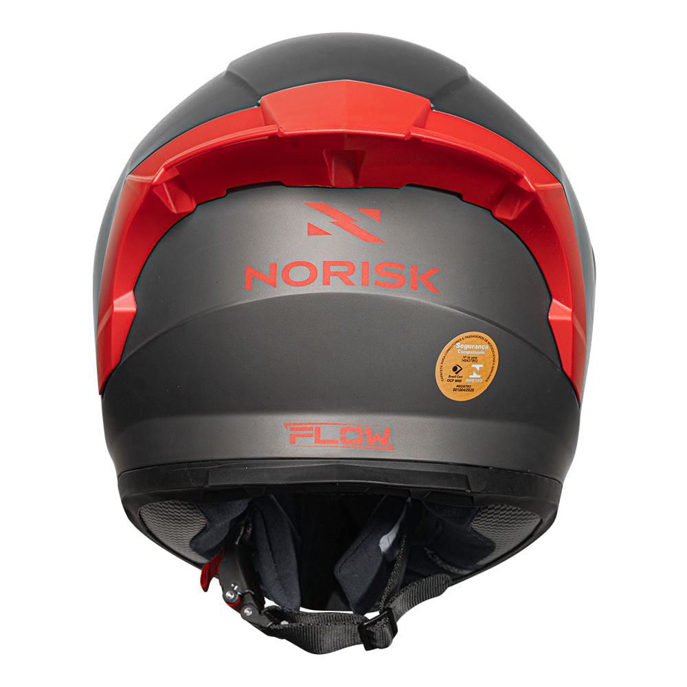 CAPACETE FLOW MONOCOLOR TITANIUM