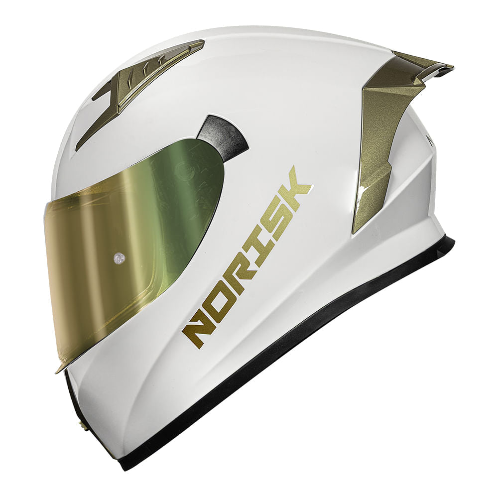 CAPACETE FLOW MONOCOLOR BRANCO SPECIAL