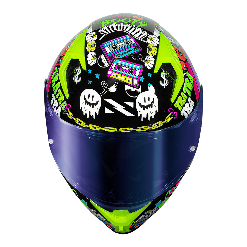 CAPACETE FLOW TRAP PRETO