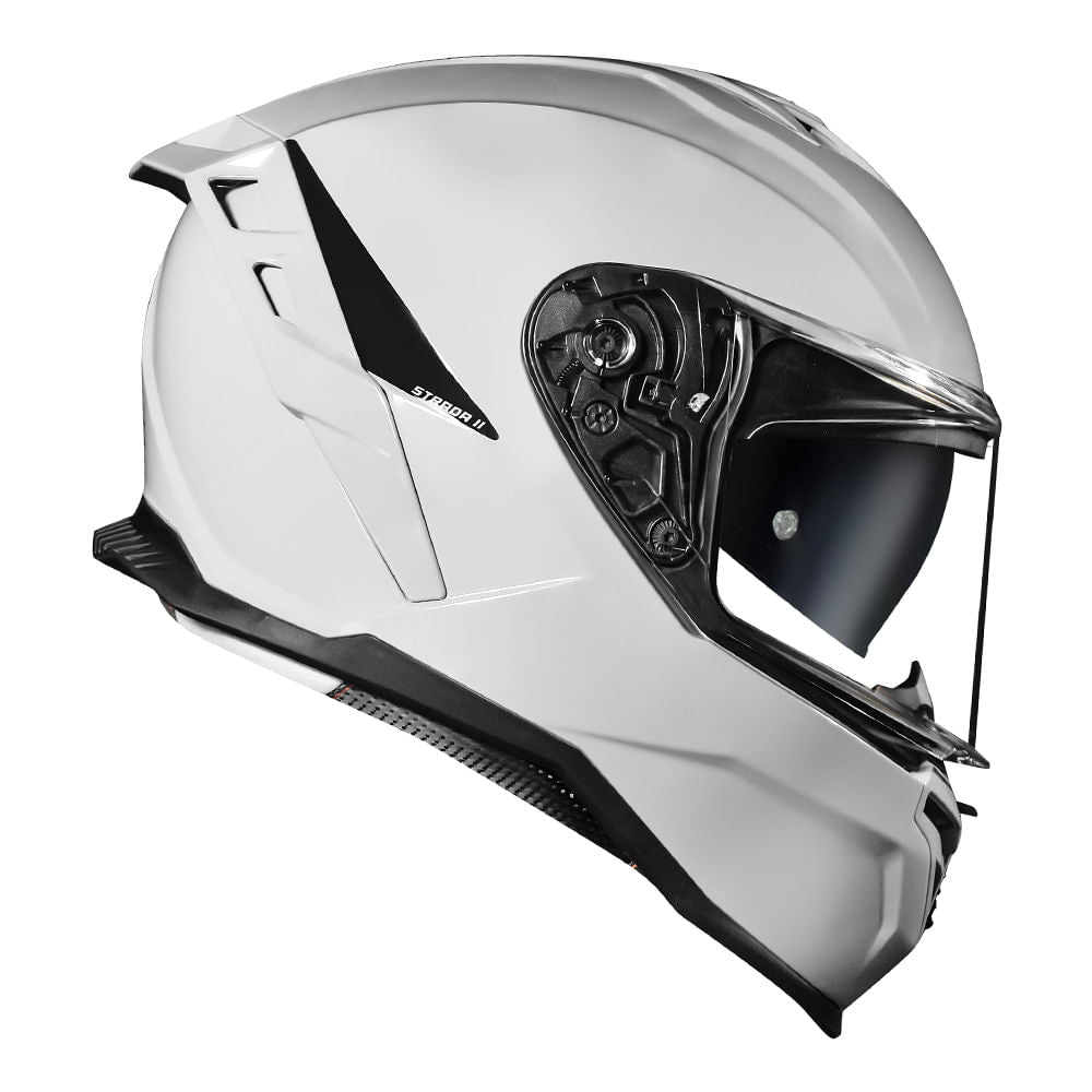 CAPACETE STRADA II MONOCOLOR BRANCO