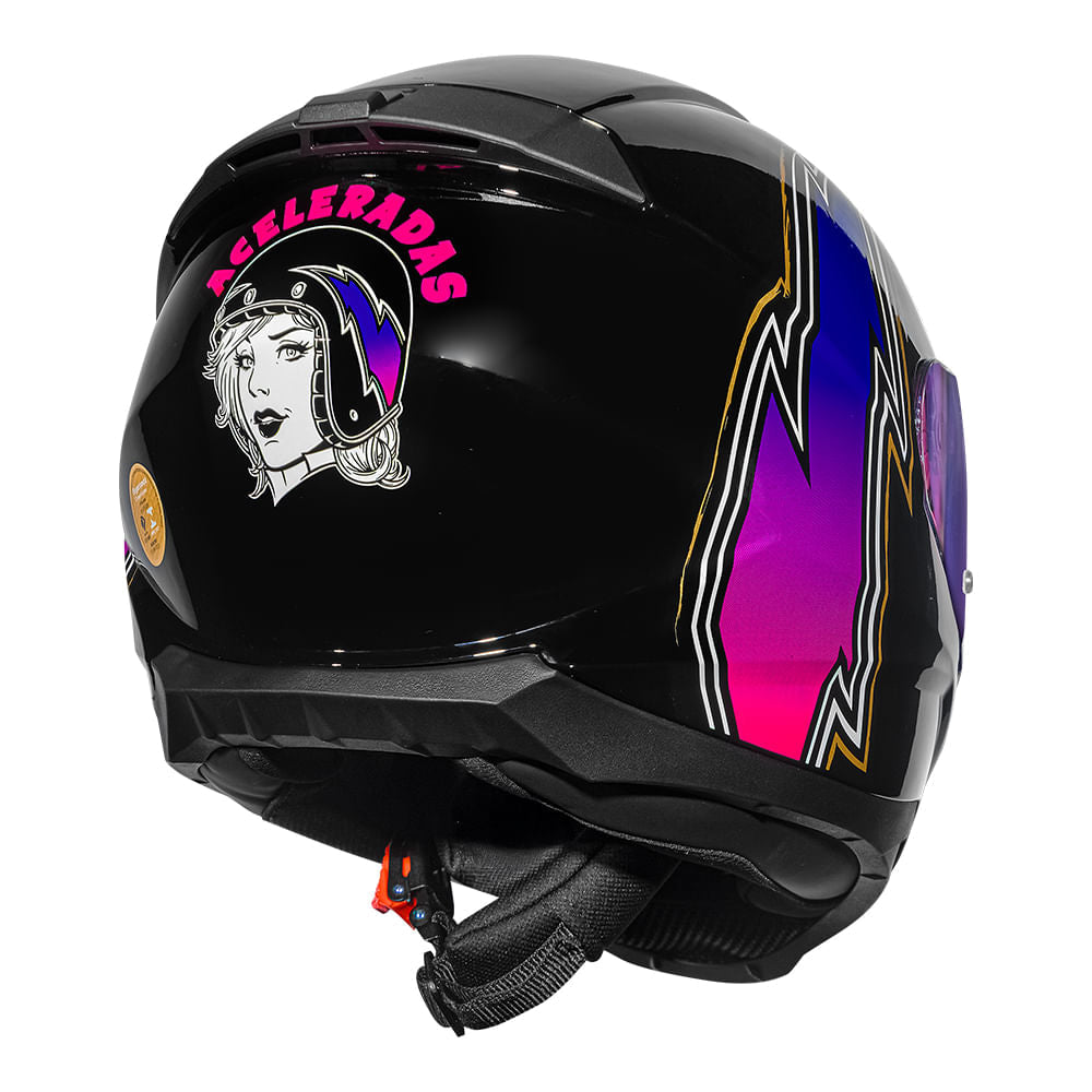 CAPACETE RAZOR ACELERADAS PRETO