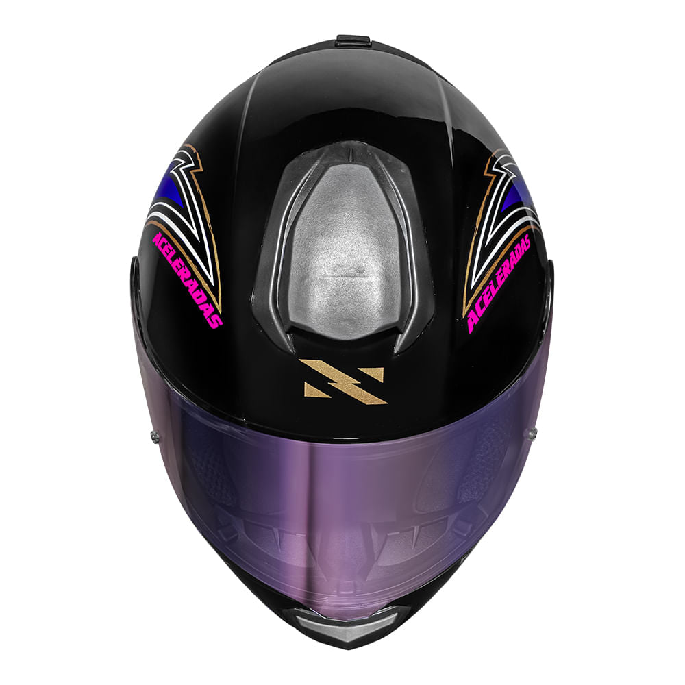 CAPACETE RAZOR ACELERADAS PRETO