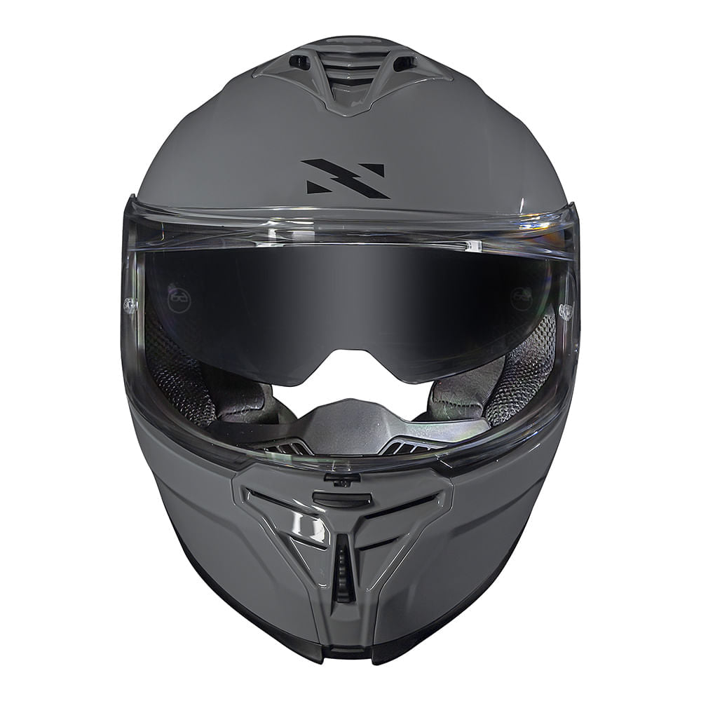 CAPACETE STRADA II MONOCOLOR NARDO CINZA