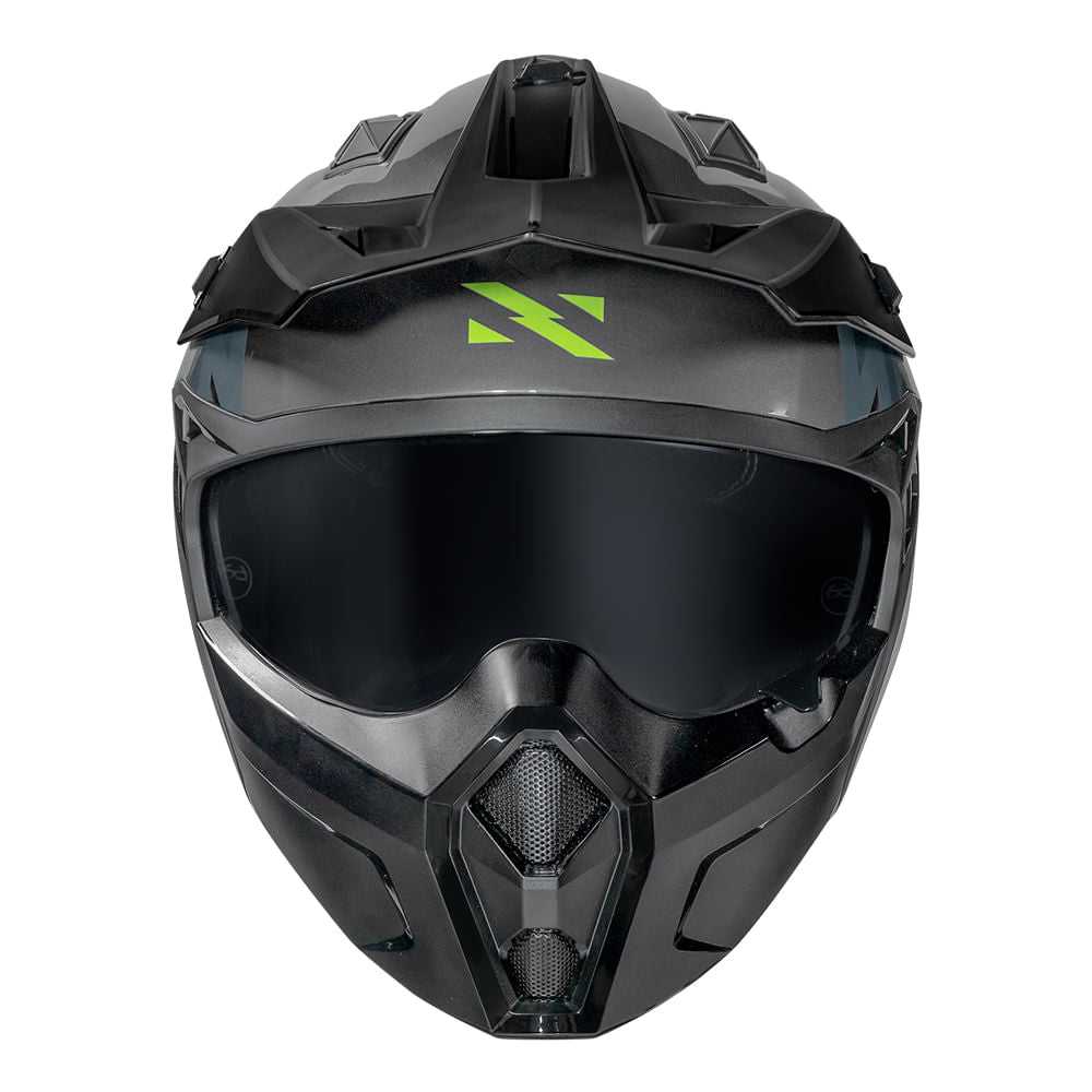 CAPACETE DARTH II STORM TITANIUM