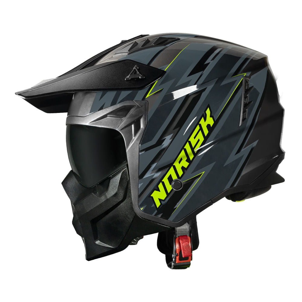 CAPACETE DARTH II STORM TITANIUM