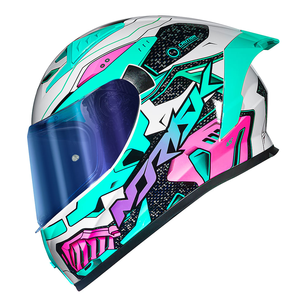 CAPACETE FLOW ROBOT BRANCO