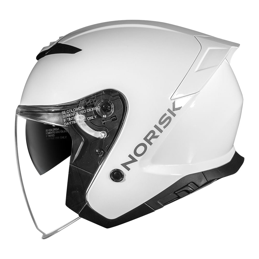 CAPACETE CITY MONOCOLOR BRANCO