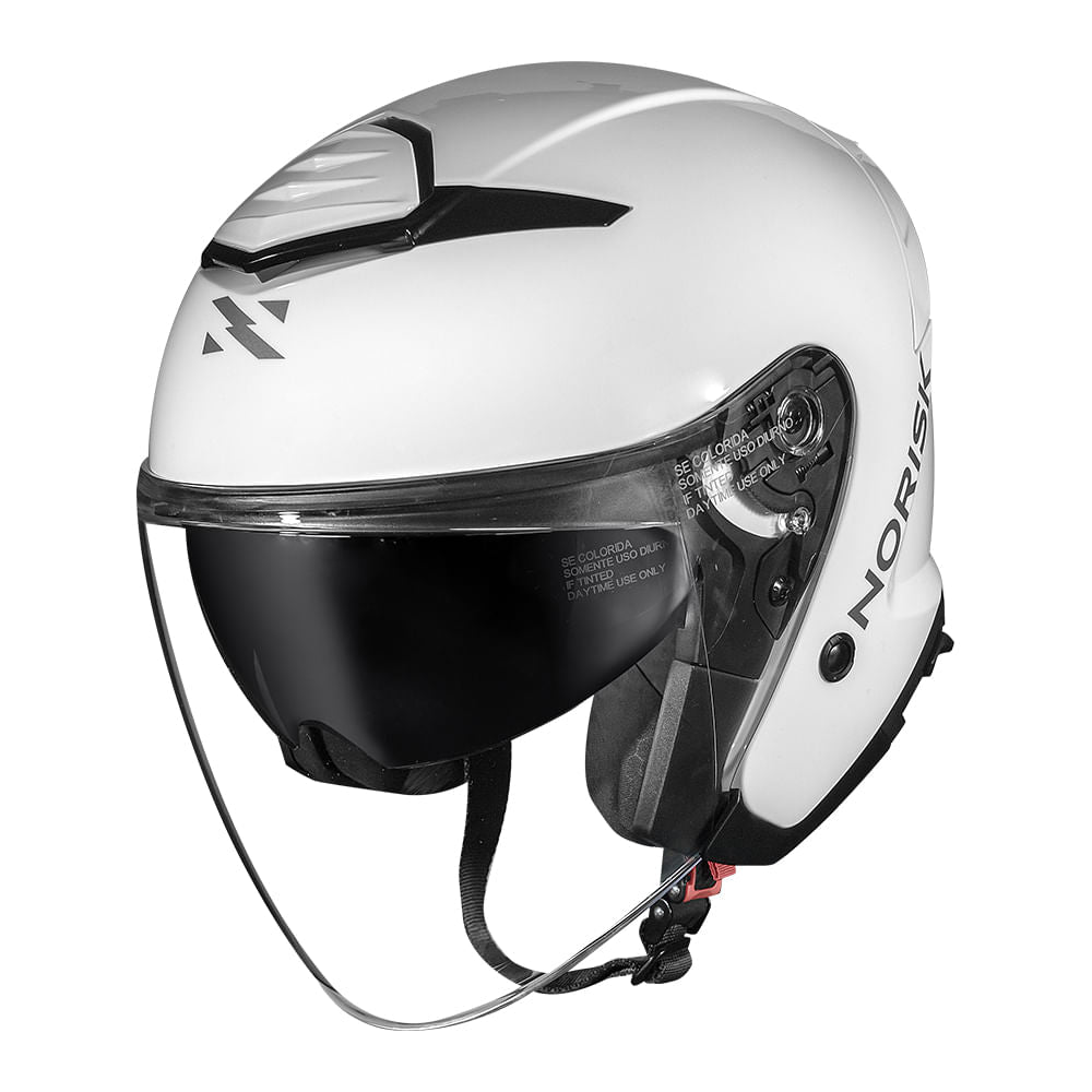 CAPACETE CITY MONOCOLOR BRANCO