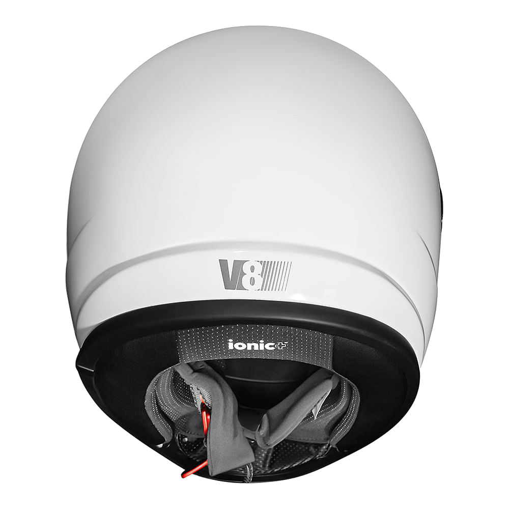 CAPACETE NORISK V8 MONOCOLOR BRANCO