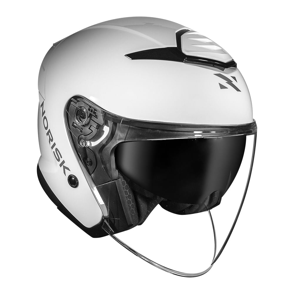 CAPACETE CITY MONOCOLOR BRANCO