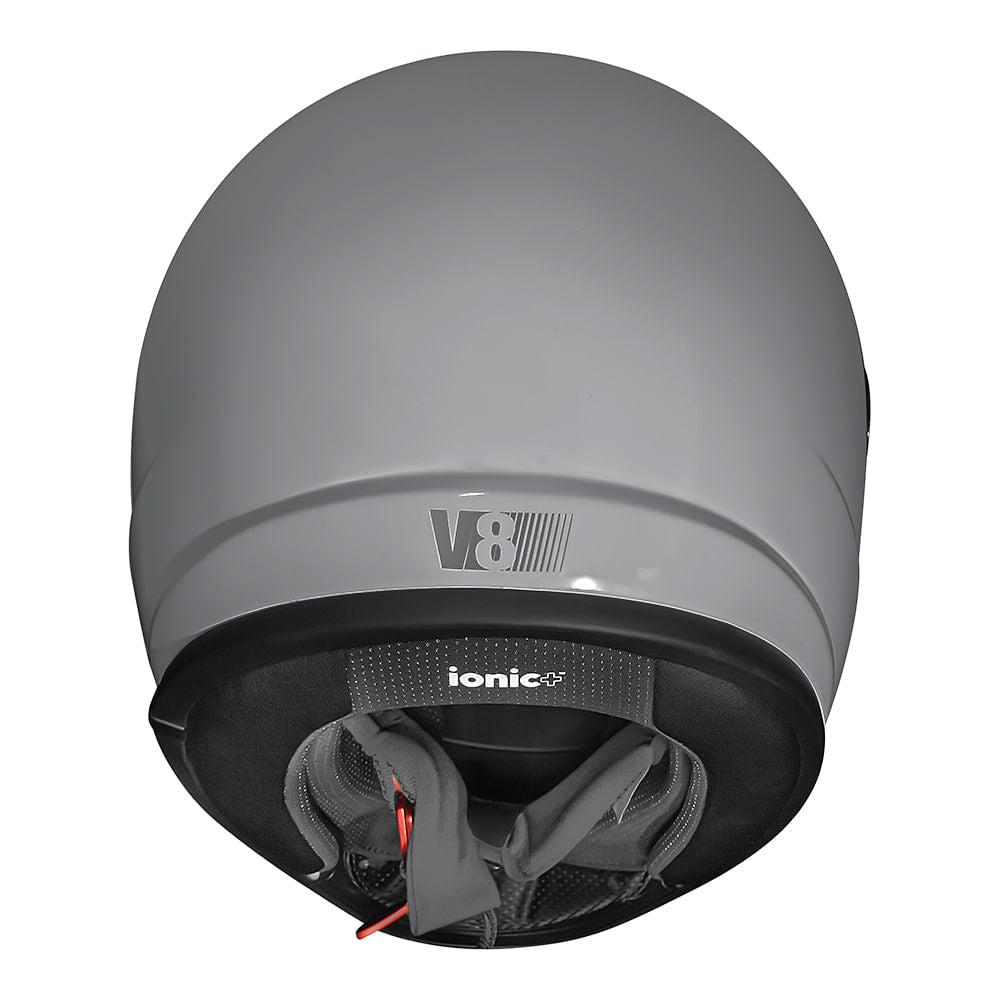 CAPACETE V8 MONOCOLOR NARDO GREY