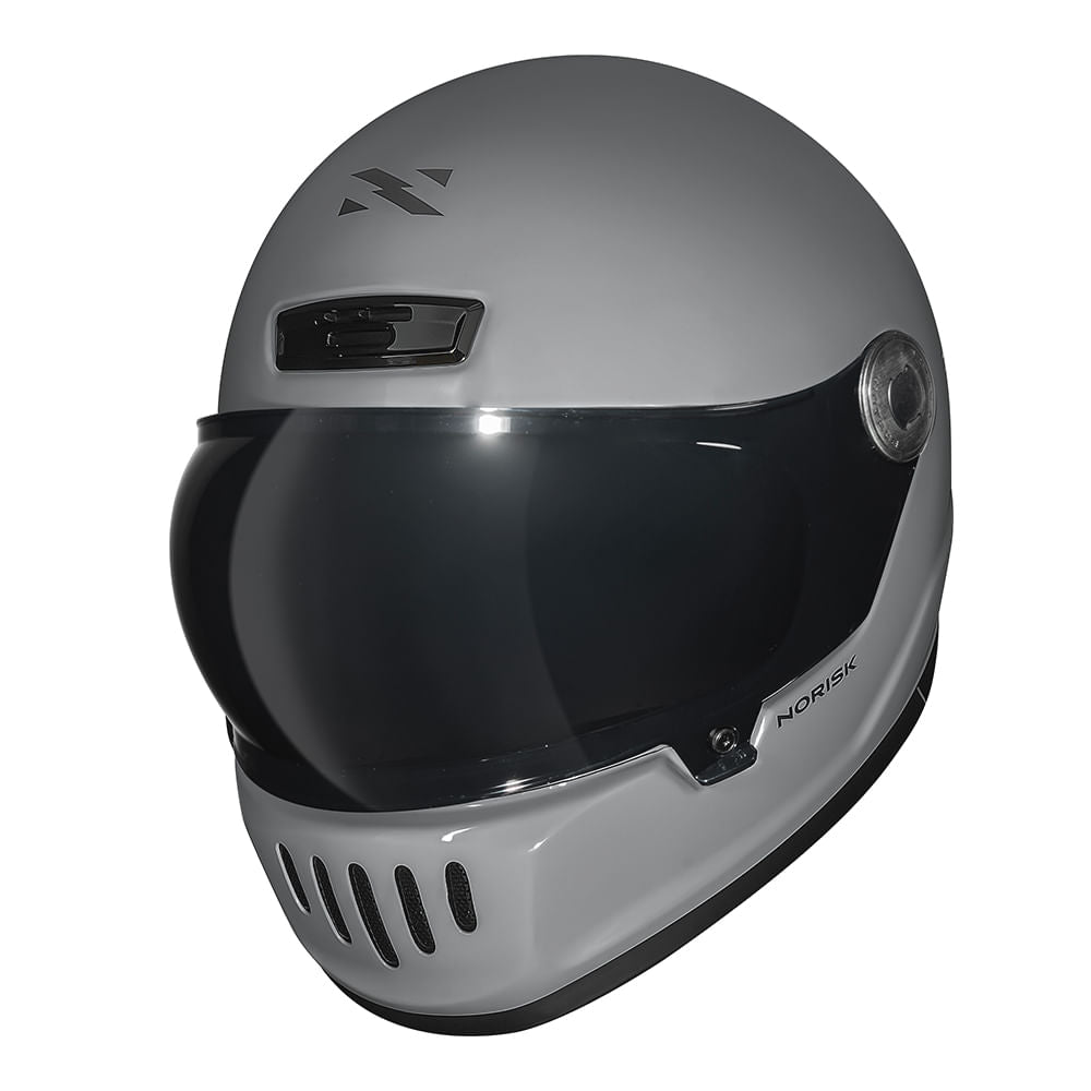 CAPACETE V8 MONOCOLOR NARDO GREY