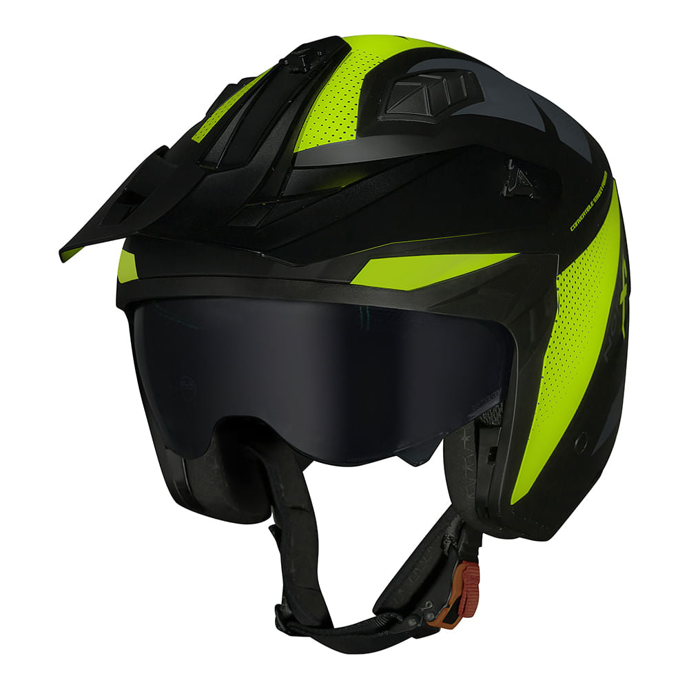 CAPACETE DARTH II X1 AMARELO FOSCO