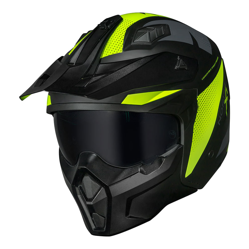 CAPACETE DARTH II X1 AMARELO FOSCO