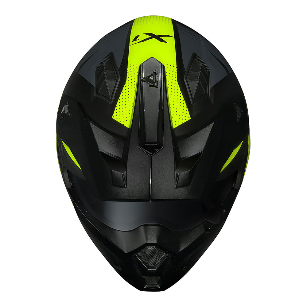 CAPACETE DARTH II X1 AMARELO FOSCO