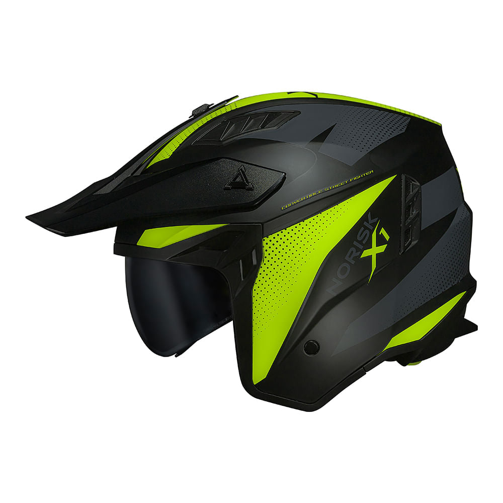 CAPACETE DARTH II X1 AMARELO FOSCO