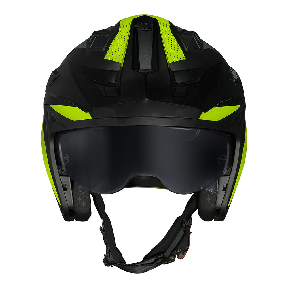 CAPACETE DARTH II X1 AMARELO FOSCO